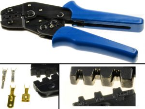 Crimping tool AMP faston