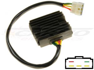 Voltage Regulator Rectifier Yamaha - CARR691FZ
