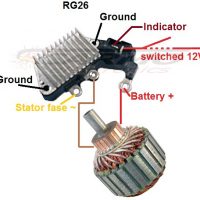 Voltage regulator Triumph Honda ST1300 RG26