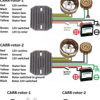 Motorbike-ROTOR-Voltage-regulator-rectifier-MOSFET